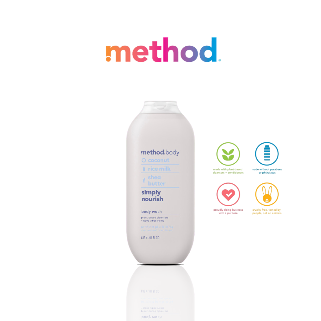 Method Unisex Body Wash 532ml - Simply Nourish