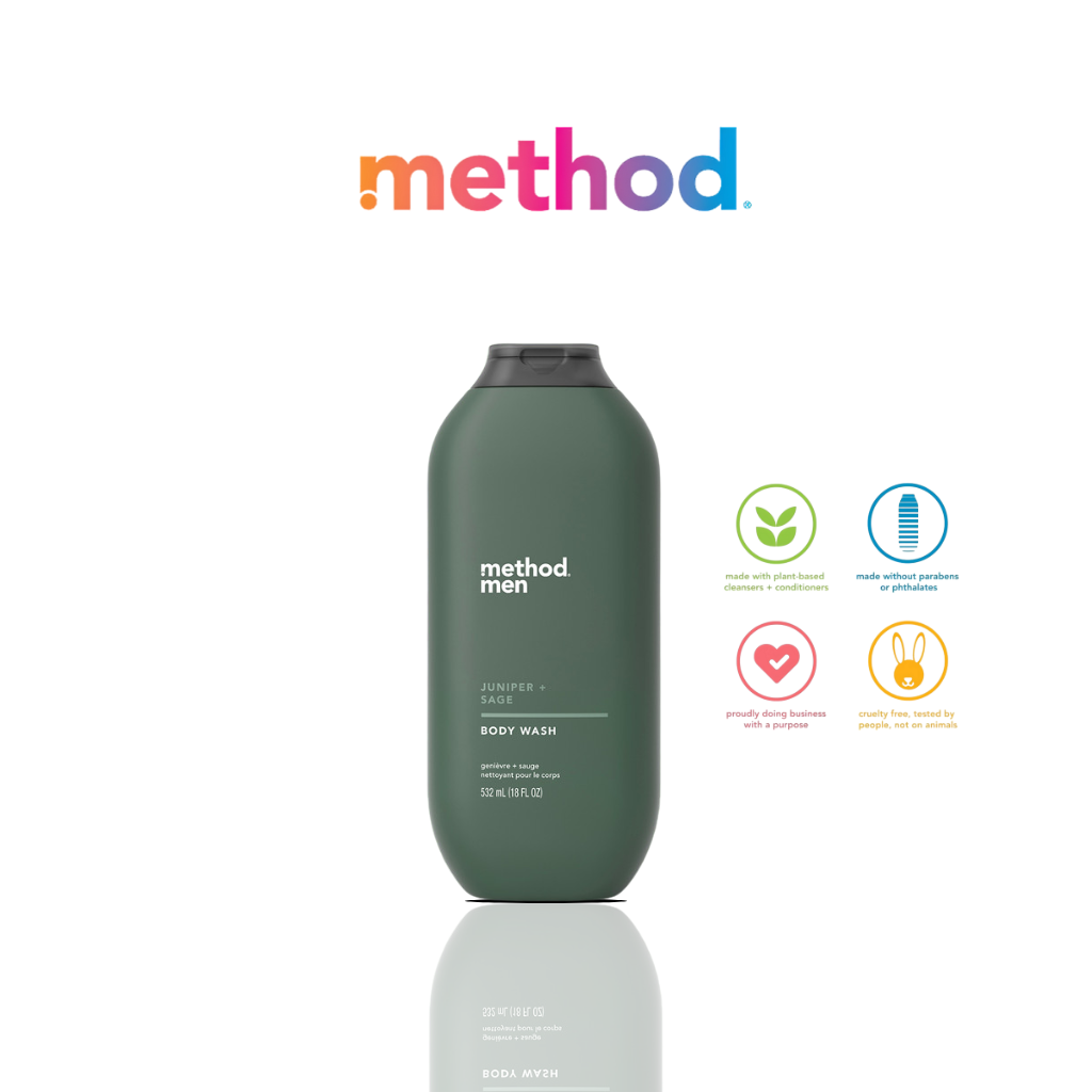 Method Men Body Wash 532ml -Juniper Sage