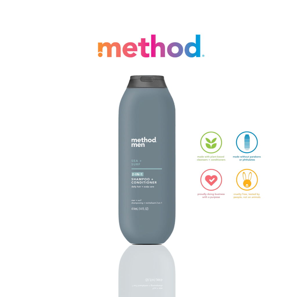 Method 2 in 1 Shampoo + Conditioner 414ml - Sea Surf