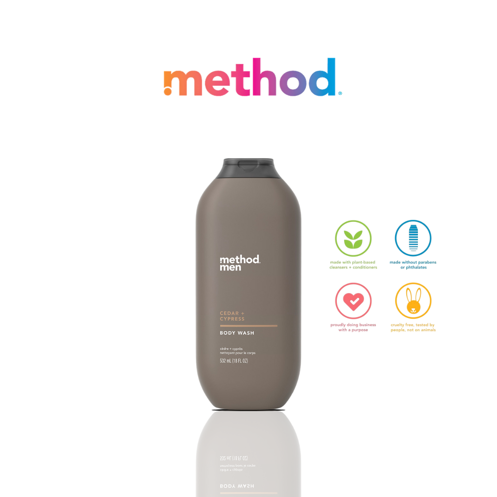 Method Men Body Wash 532ml - Cedar Cypress