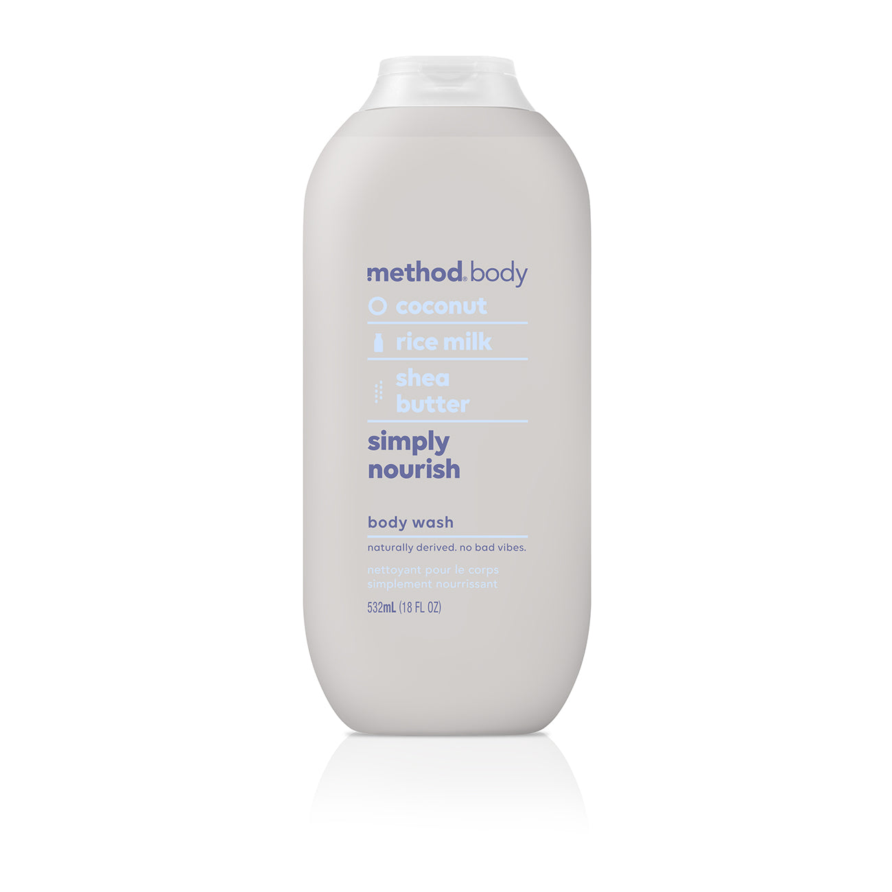 Method Unisex Body Wash 532ml - Simply Nourish - methodmalaysia