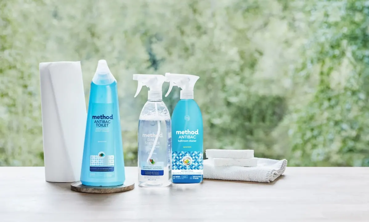 Antibacterial Bathroom Cleaner Tub + Tile 828ml - methodmalaysia