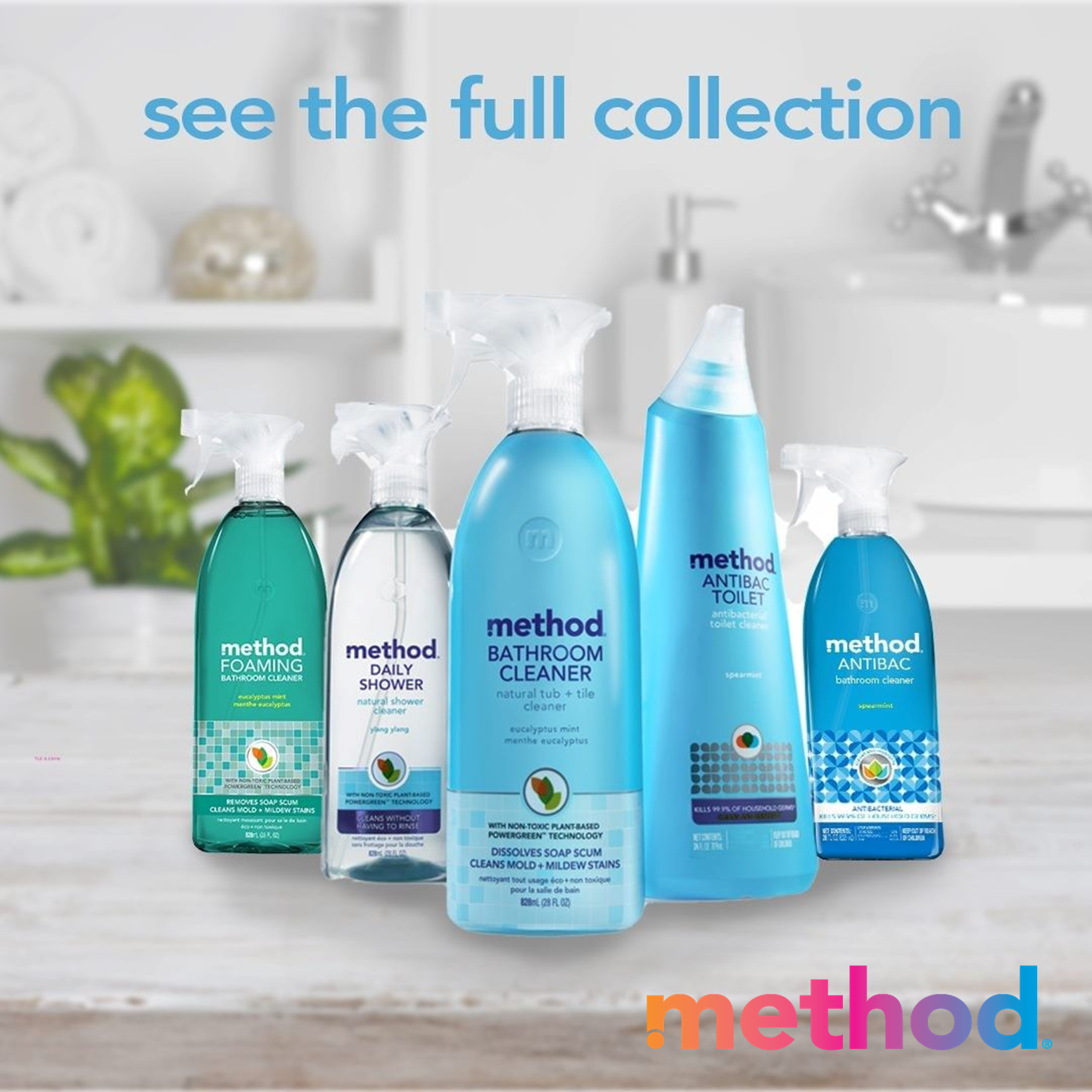 Method bathroom cleaners