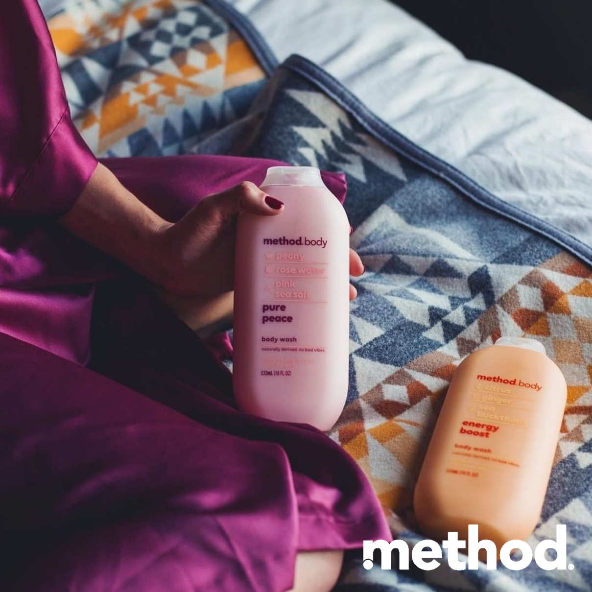 Method Unisex Body Wash 532ml - Pure Peace - methodmalaysia