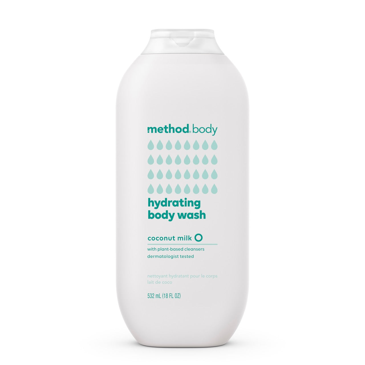 Method Unisex Body Wash 532ml- Hydrating Coconut Milk - methodmalaysia