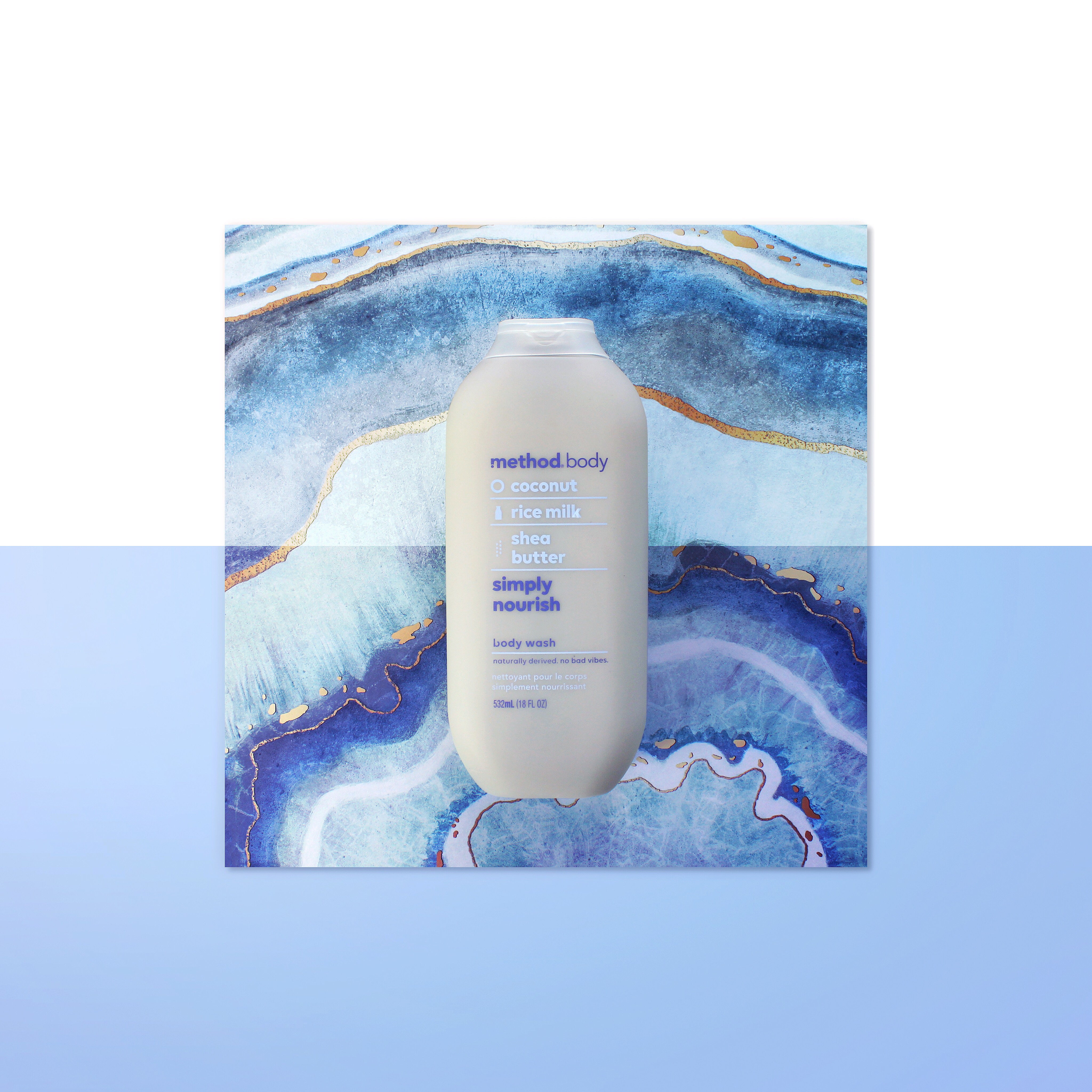 Method Unisex Body Wash 532ml - Simply Nourish - methodmalaysia
