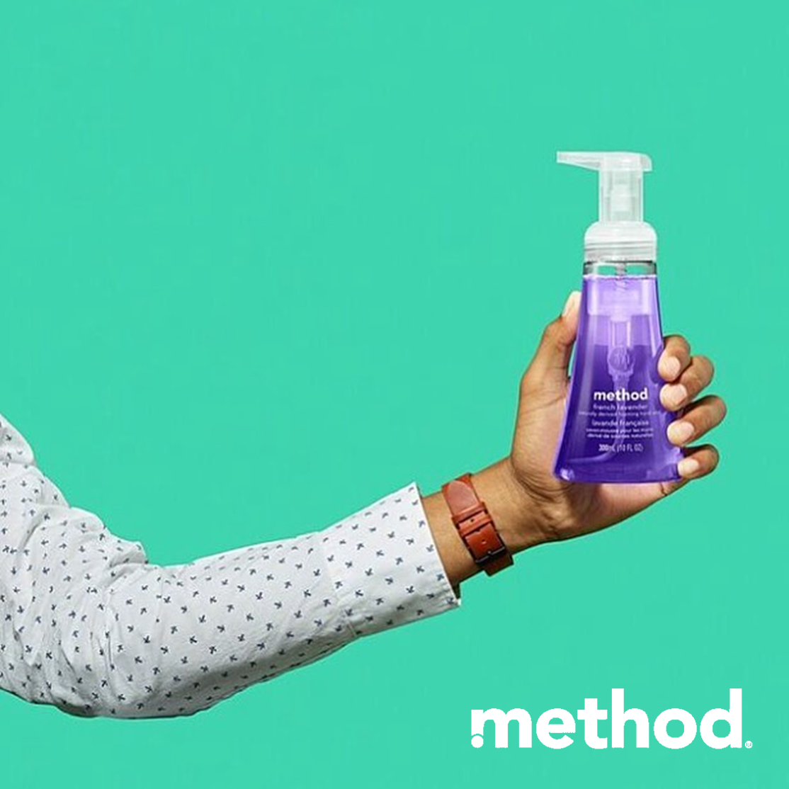 Foaming Hand Wash 300ml- French Lavender - methodmalaysia