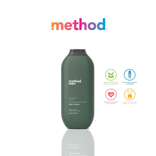 Method Men Body Wash 532ml -Juniper Sage