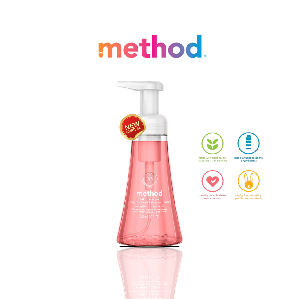 Foaming Hand Wash 300ml- Pink Grapefruit