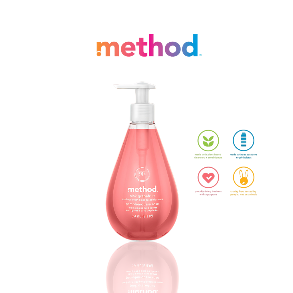 Gel Hand Wash 354ml- Pink Grapefruit