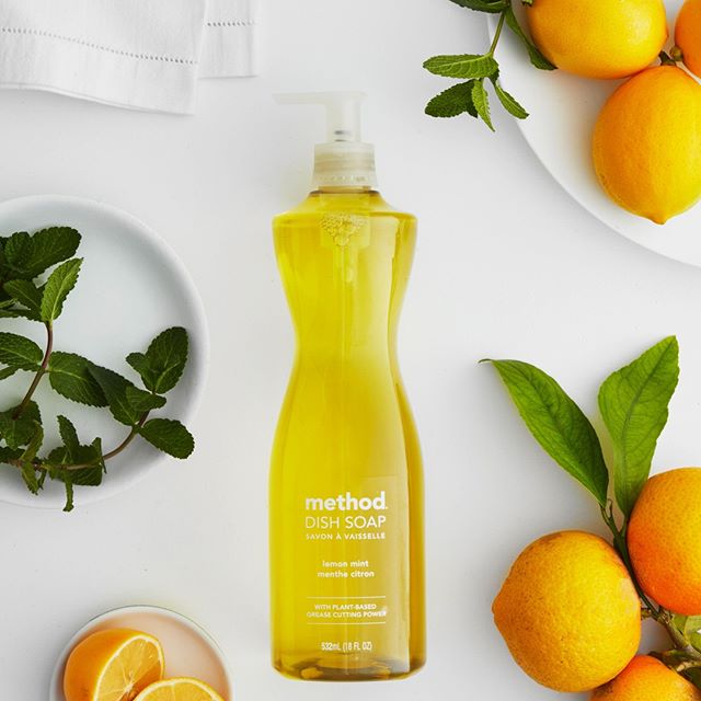 Method dish detergent lemon+Mint 