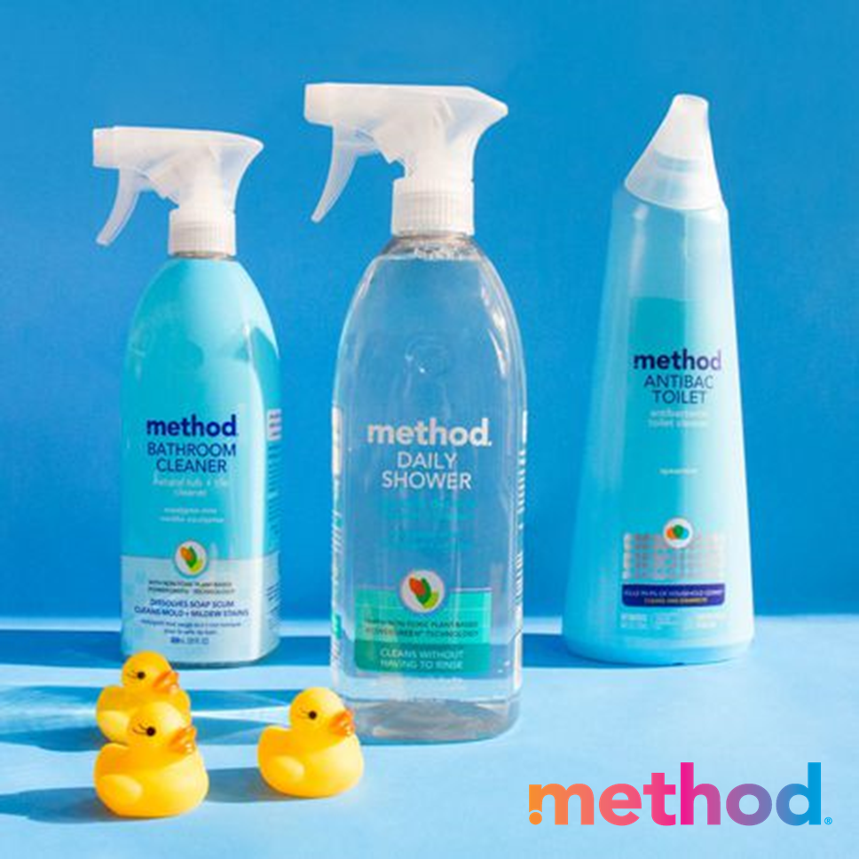 Bathroom Cleaner Tub + Tile 828ml - methodmalaysia