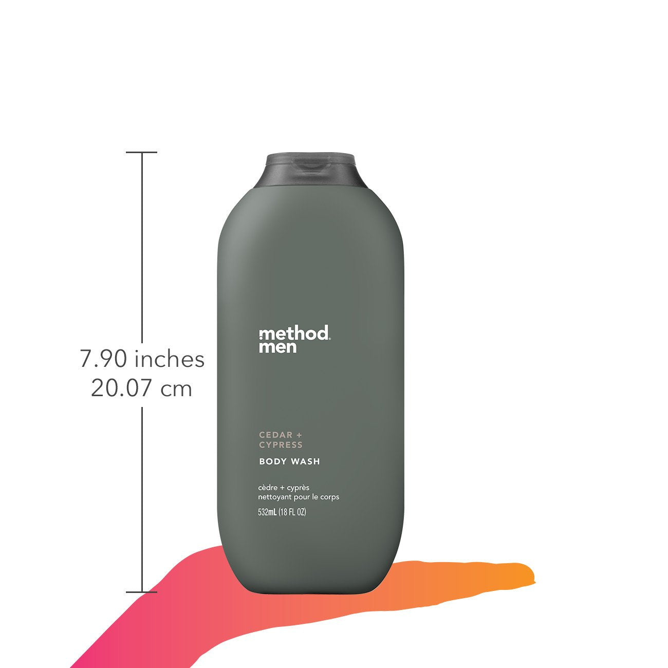 Method Men Body Wash 532ml  - Sea + Surf - methodmalaysia