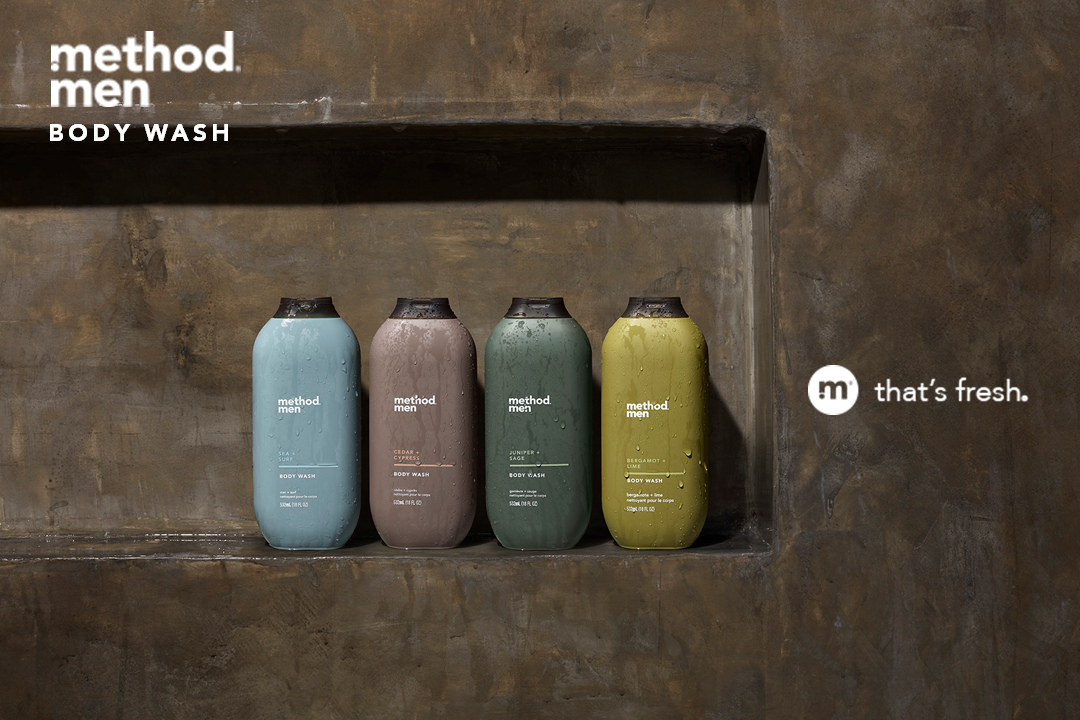 Method Men Body Wash 532ml  - Sea + Surf - methodmalaysia
