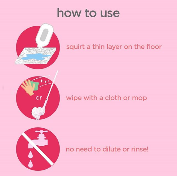 Squirt + Mop Wood Floor Cleaner 739ml -Almond - methodmalaysia